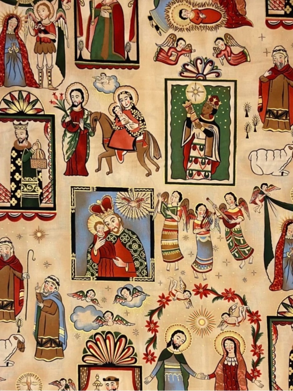 “Los Santos” Alexander Henry fabric 2006 —1 yard